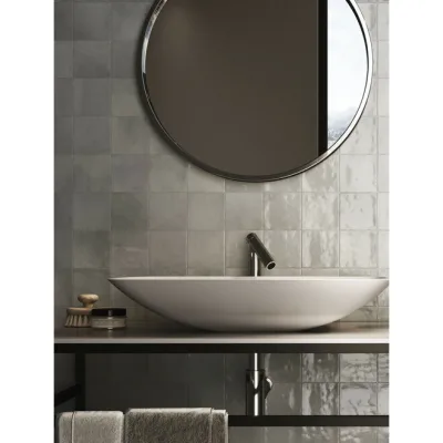 Cifre Zellige Classique Grey 10x10