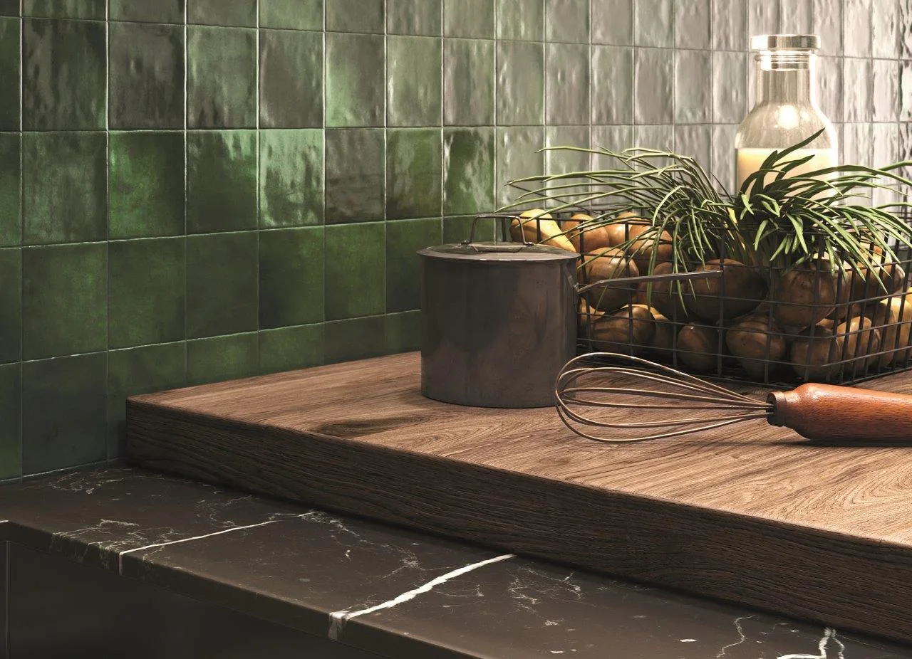 Cifre Zellige Classique Olive 10x10
