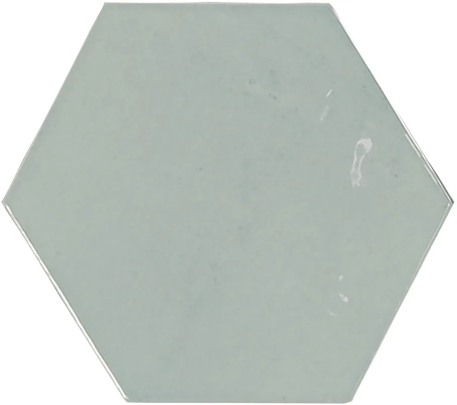 Wow Zellige Hexa Aqua 10,8x12,4