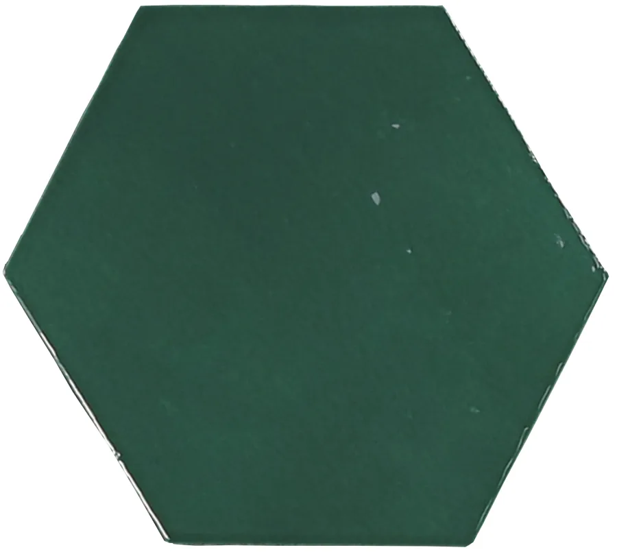 Wow Zellige Hexa Emerald 10,8x12,4
