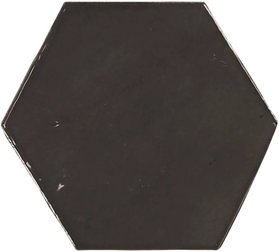 Wow Zellige Hexa Graphite 10,8x12,4