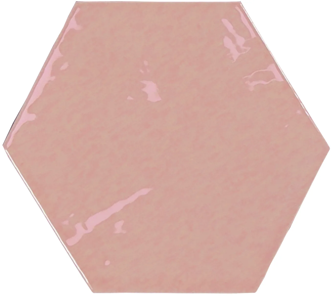 Wow Zellige Hexa Pink 10,8x12,4