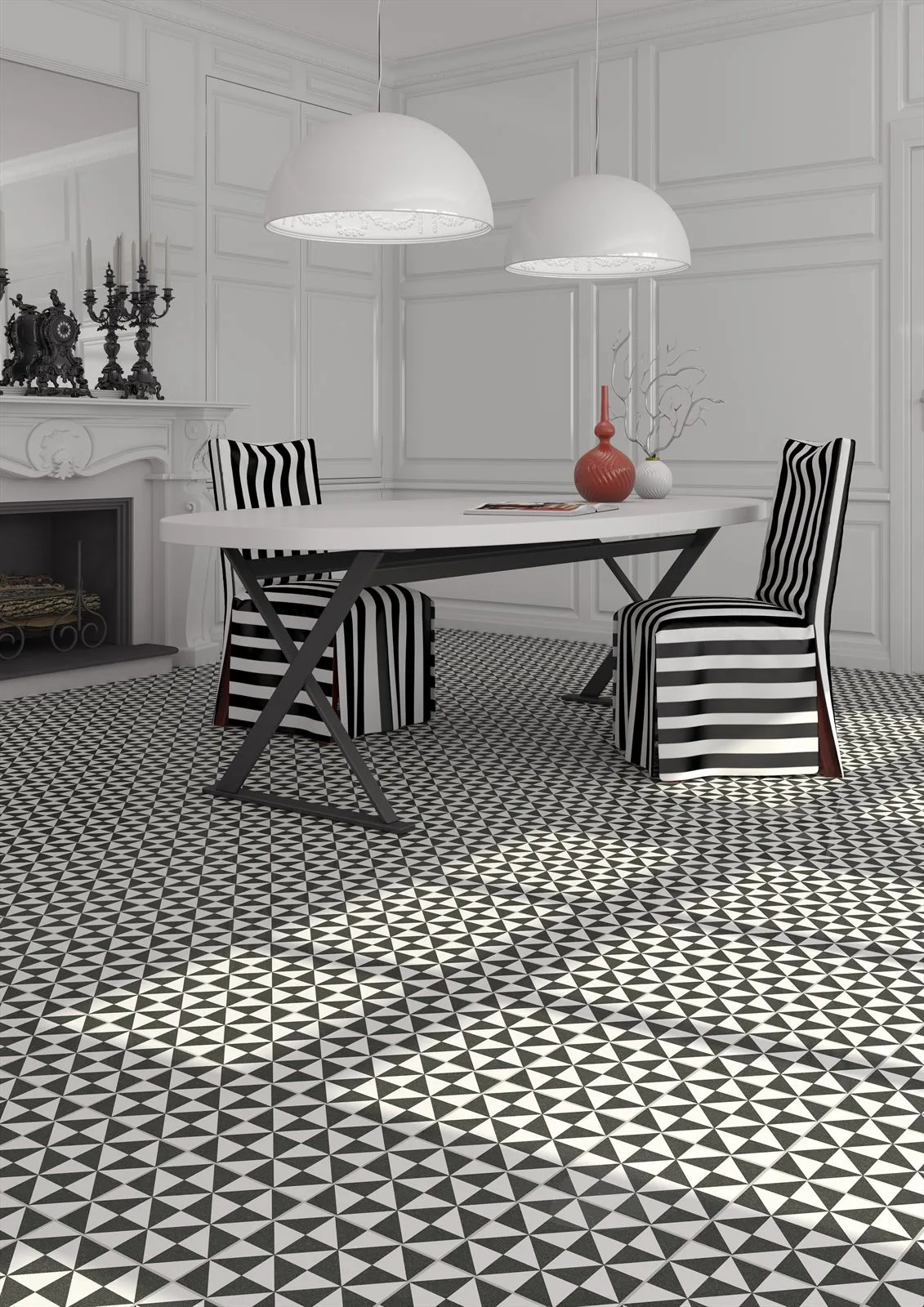 Vives 1900 20x20 Terrades Grafito