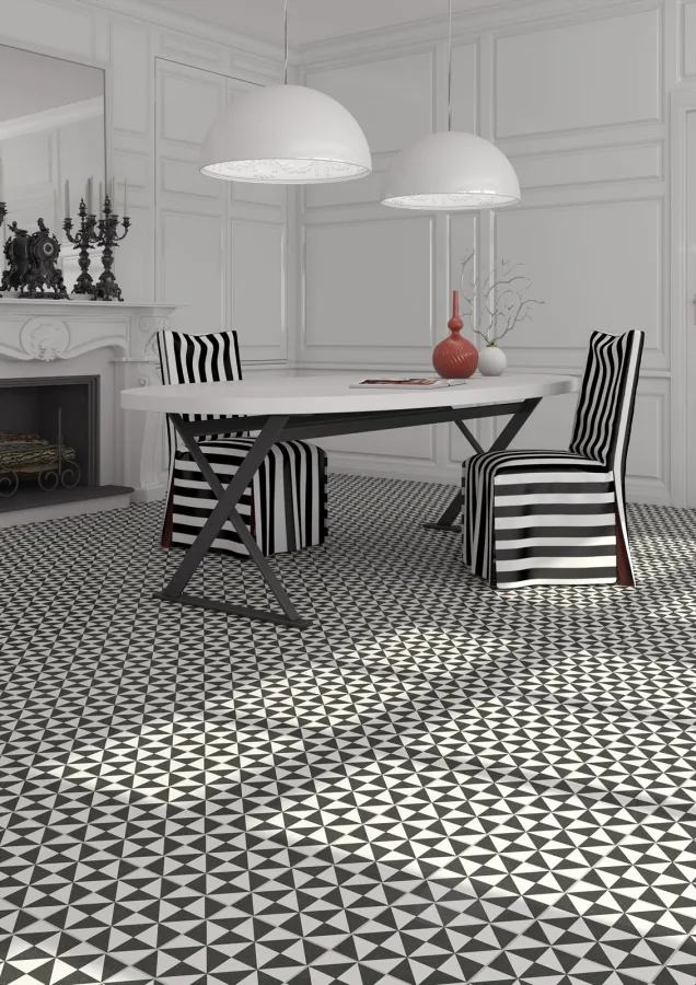 Vives 1900 20x20 Terrades Grafito