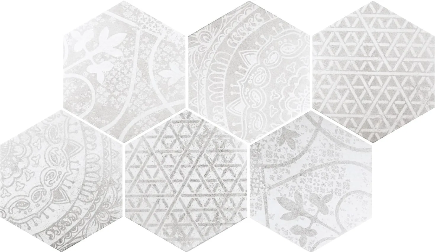 Quintessenza Alchimia Ars mix1 bianco/grigio 26,6x23