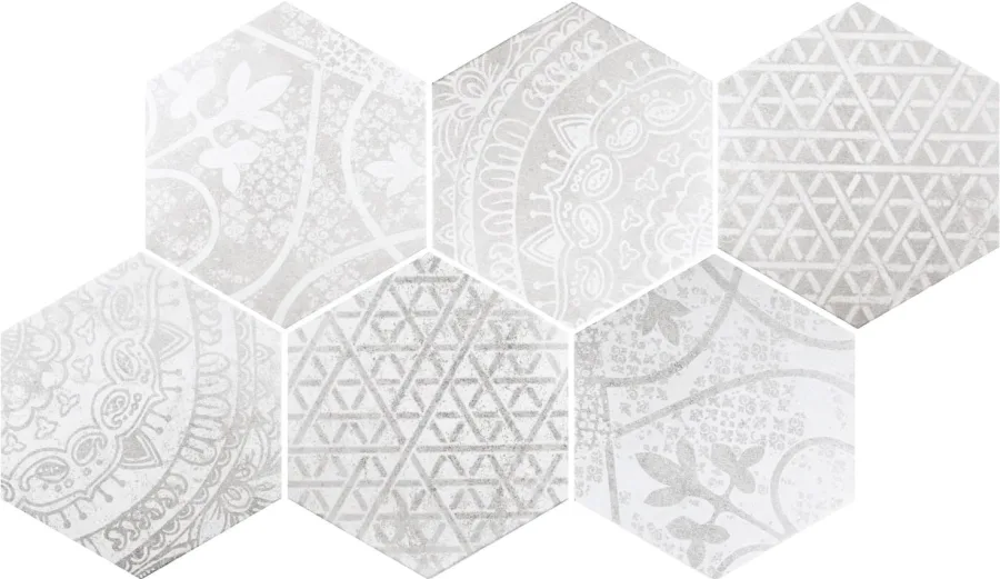 Quintessenza Alchimia Ars mix1 bianco/grigio 26,6x23