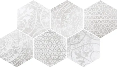 Quintessenza Alchimia Ars mix1 bianco/grigio 26,6x23