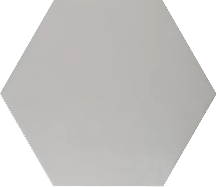 Quintessenza Alchimia Esagono Grigio 26,6x23