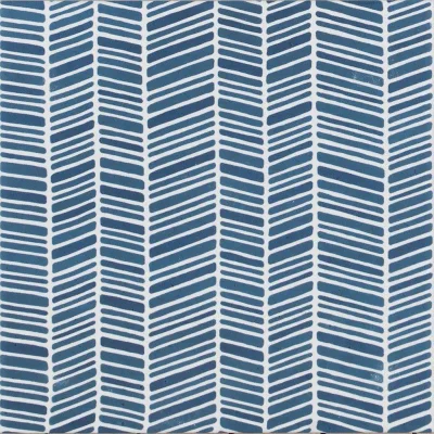 Tonalite Aquarel Decoro Stripe Blu 15x15