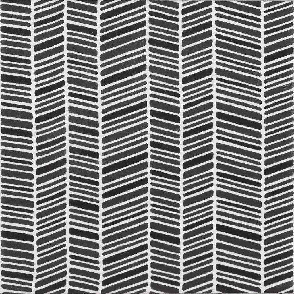 Tonalite Aquarel Decoro Stripe Grey 15x15
