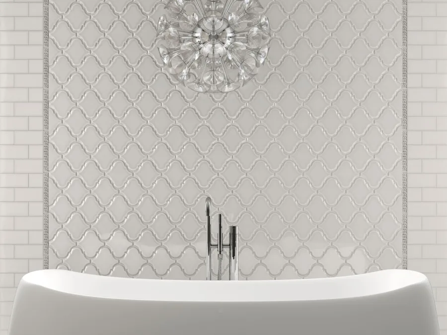 Adex Arabesco Remate 7,5x8,5 Graystone