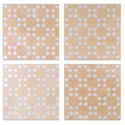 Wow Bejmat Decor Biscuit White 15x15