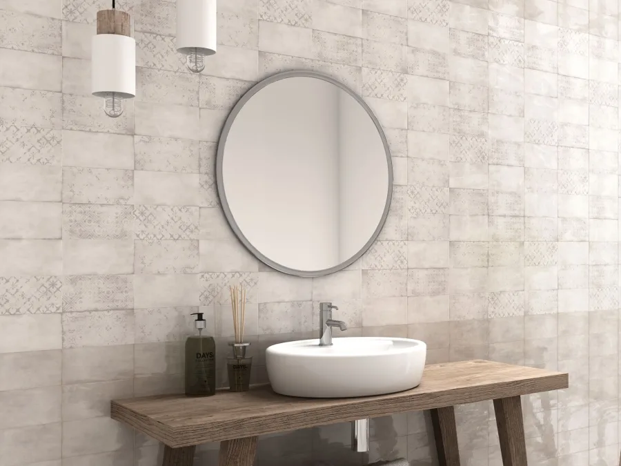 Ceramica Antiga Belle Epoque Blanco 10x20