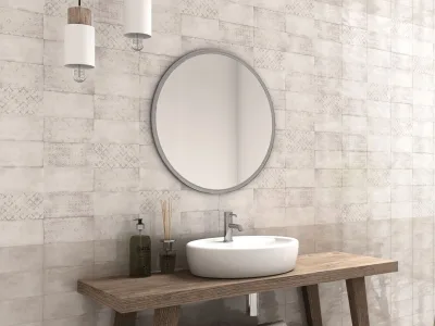 Ceramica Antiga Belle Epoque Blanco 10x20