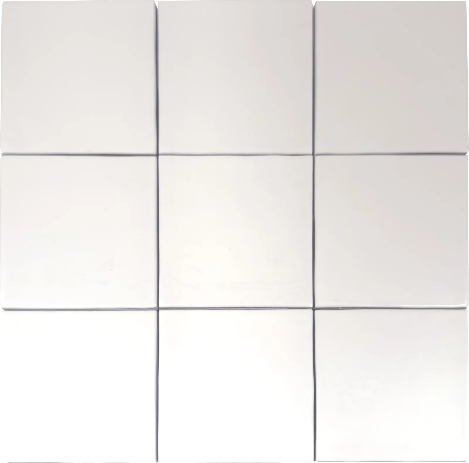 Revoir Paris Ciel Blanc Glossy 9,3x9,3