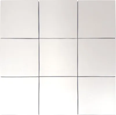 Revoir Paris Ciel Blanc Glossy 9,3x9,3