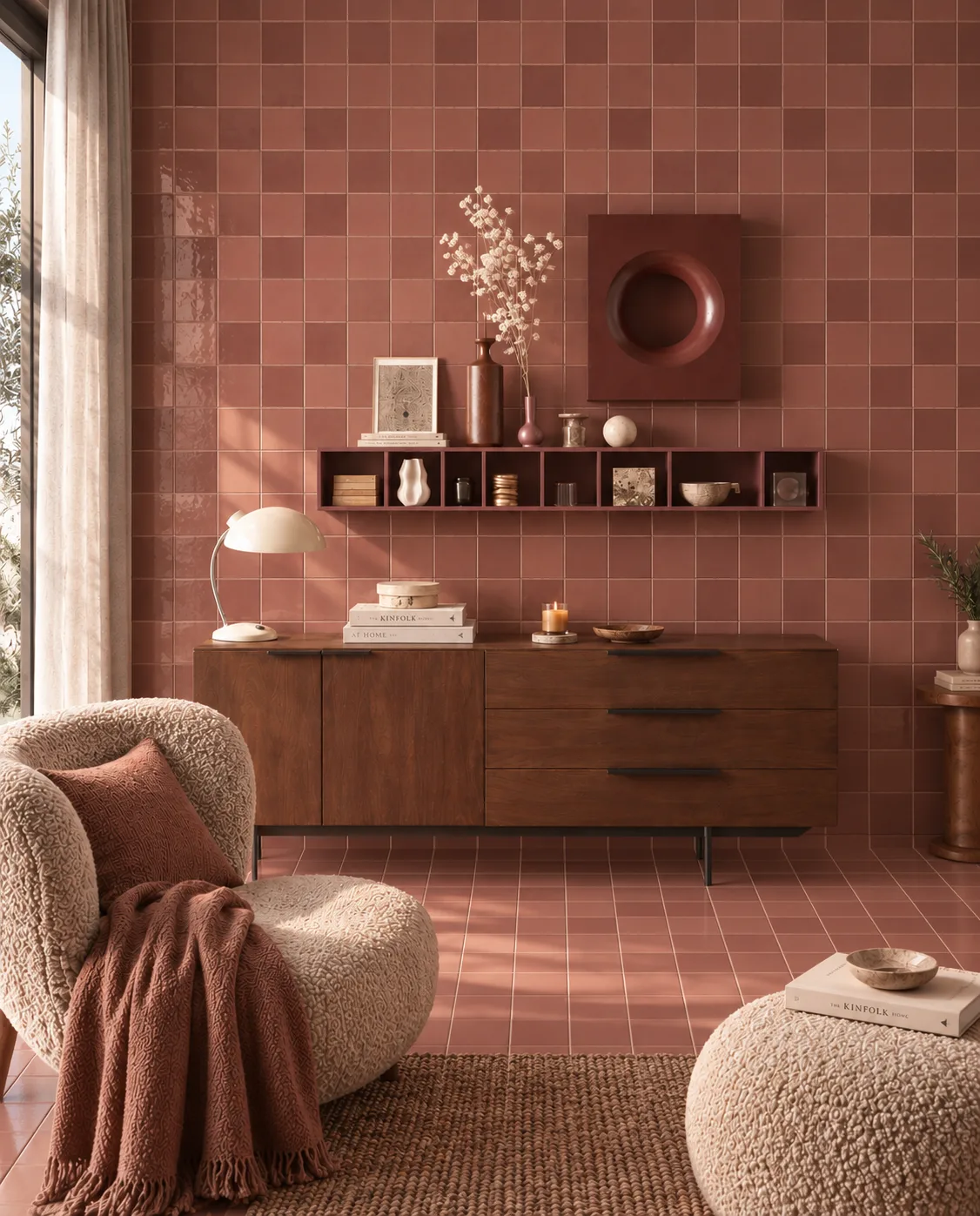 Revoir Paris Ciel Rose Glossy 9,3x9,3