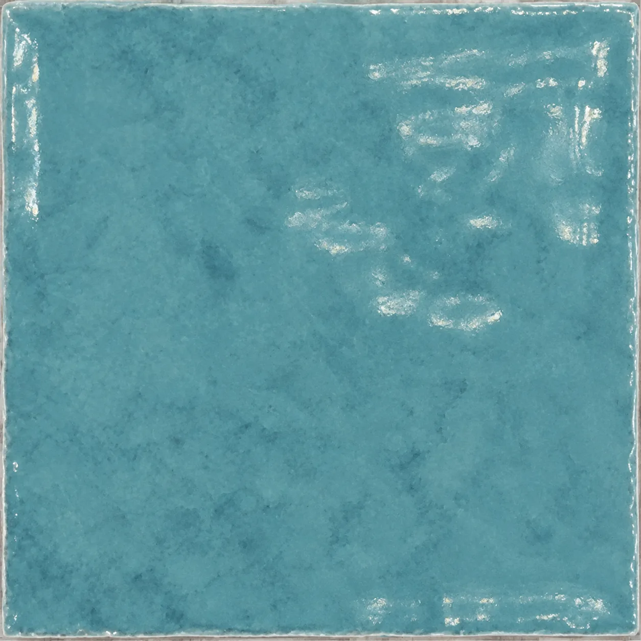 Revoir Paris Ciel Turquoise Glossy 9,3x9,3