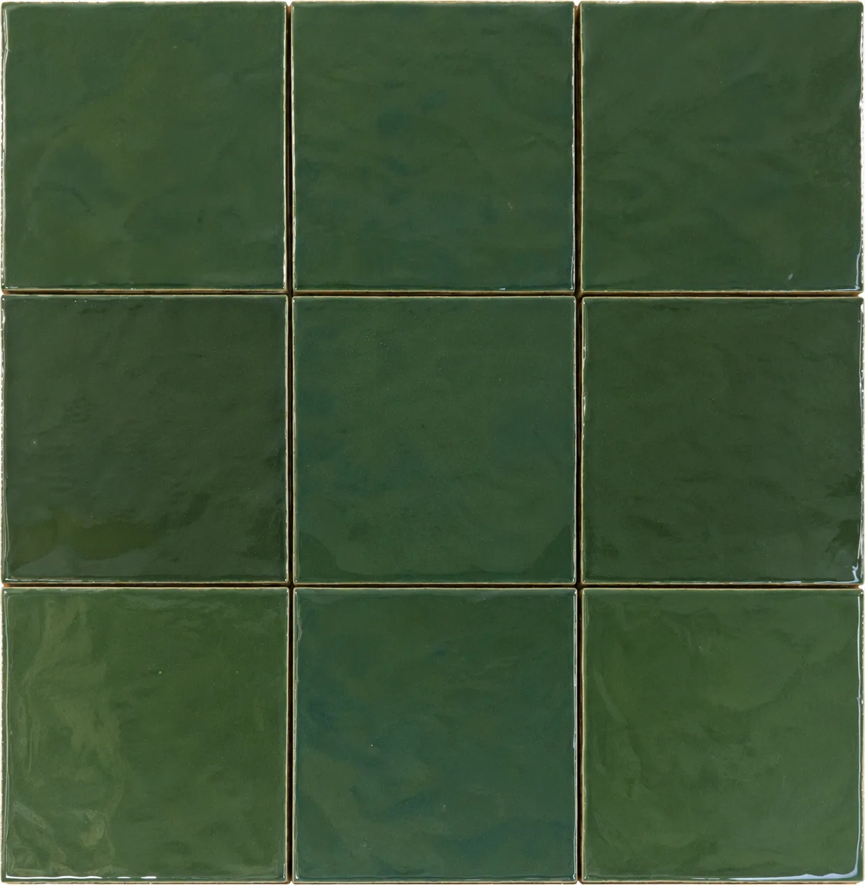 Revoir Paris Ciel Vert Olive Glossy 9,3x9,3