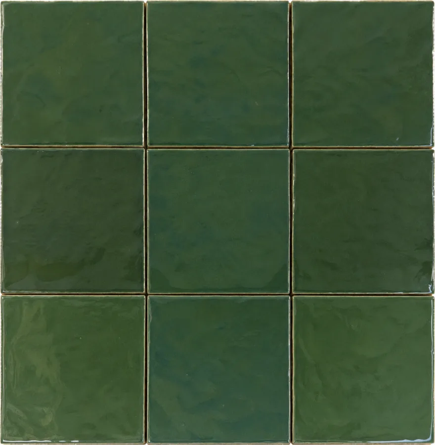 Revoir Paris Ciel Vert Olive Glossy 9,3x9,3