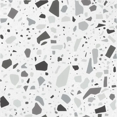 Quintessenza Confetti Bianco Grigio 18,6x18,6