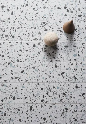 Quintessenza Confetti Bianco Grigio 18,6x18,6