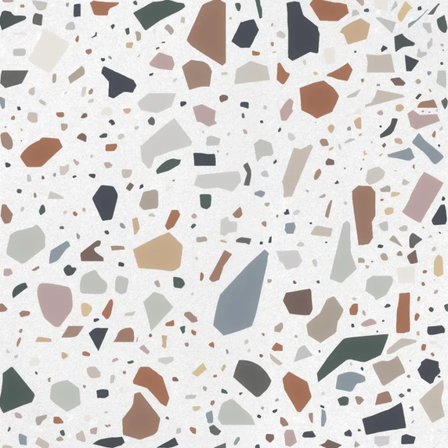 Quintessenza Confetti Bianco Multicolor 18,6x18,6