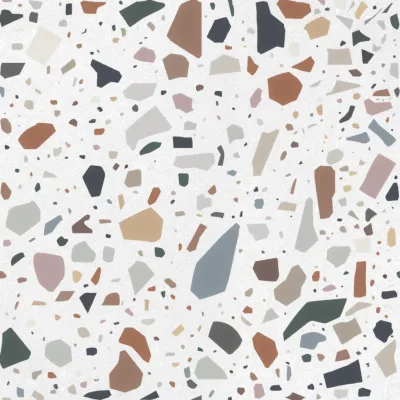 Quintessenza Confetti Bianco Multicolor 18,6x18,6