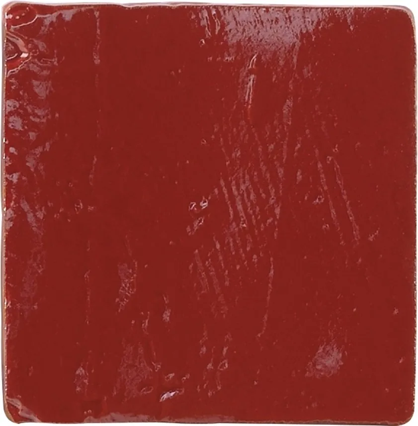 Cevica Craquelé Rojo Antiguo 10x10
