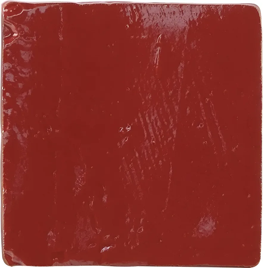 Cevica Craquelé Rojo Antiguo 10x10