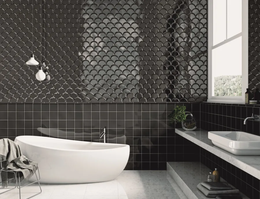 Adex Escama Biselada 13x15 Silver Sands