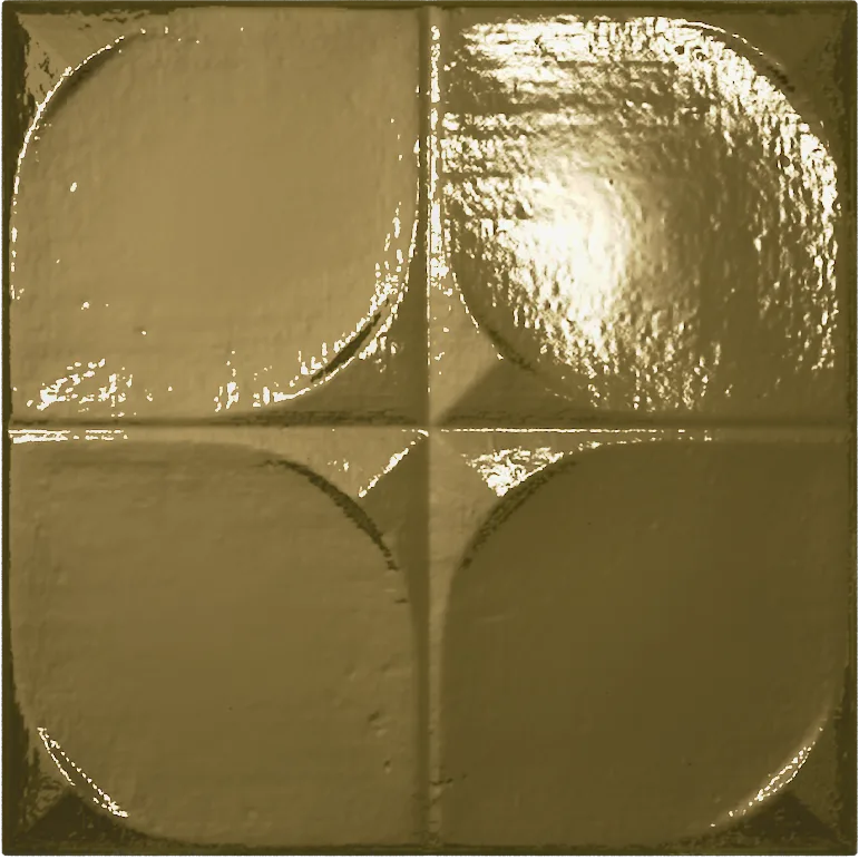 Vives Etnia 13x13 Sindhi Oro
