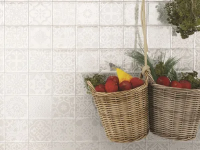 Vives Etnia 13x13 Tamil Blanco (Mix)