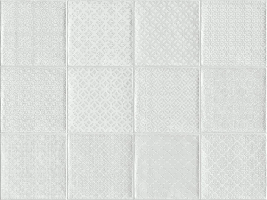 Vives Etnia 20x20 Bugis Blanco