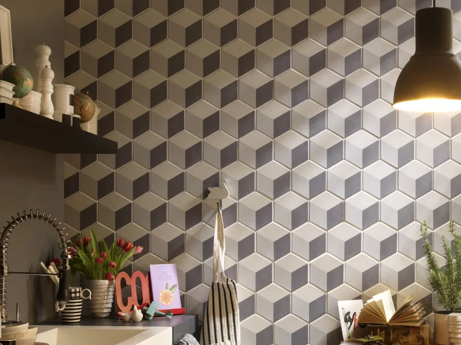 Tonalite Examatt Decoro Tredi Grigio 15x17,1