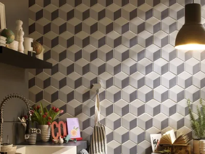 Tonalite Examatt Decoro Tredi Grigio 15x17,1