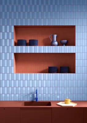 Quintessenza Färgblock Cielo Matt 5x15