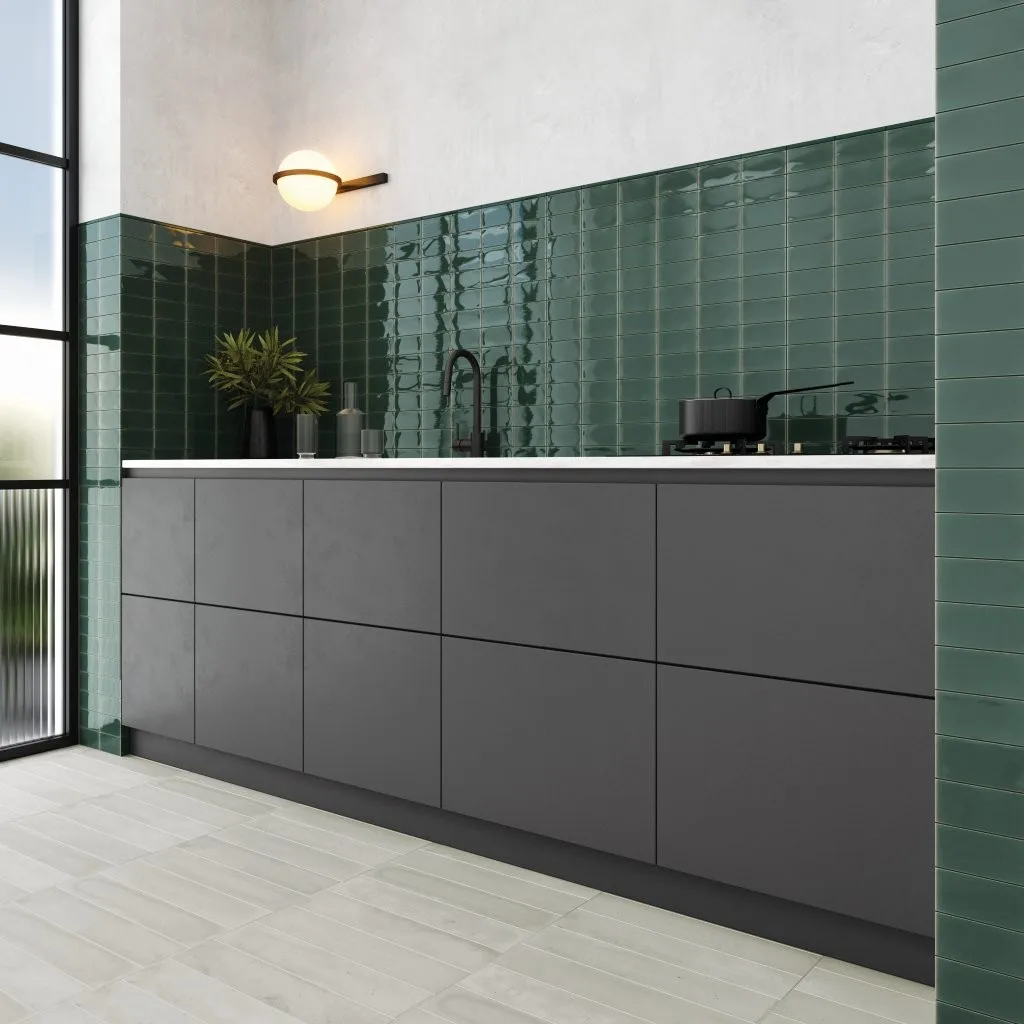 Wow Fayenza Square Royal Green 12,5x12,5