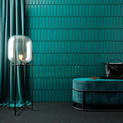 Wow Grace Oval Teal Gloss 7,5x30