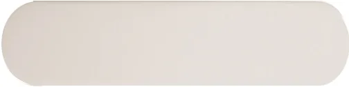 Wow Grace Oval White Gloss 7,5x30