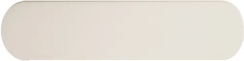 Wow Grace Oval White Matt 7,5x30