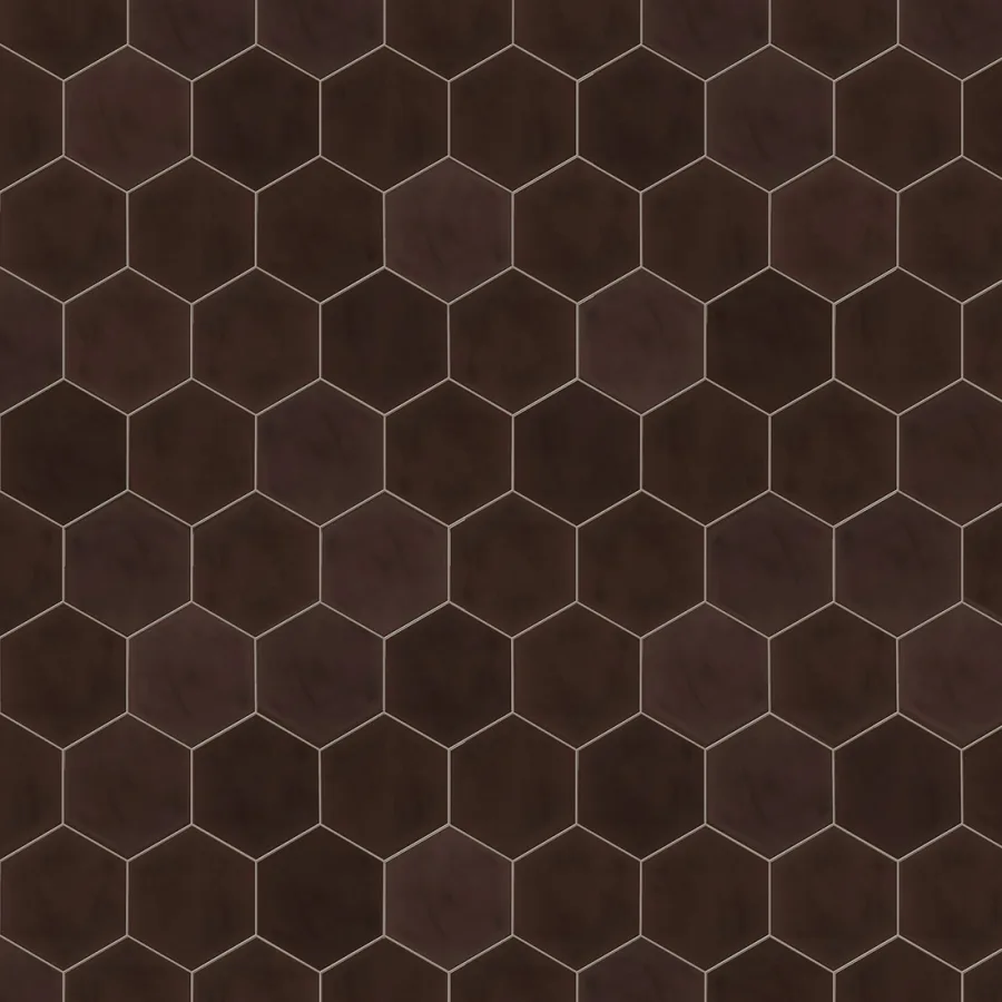 Vives Hexagono Figuli Garnet 15x17