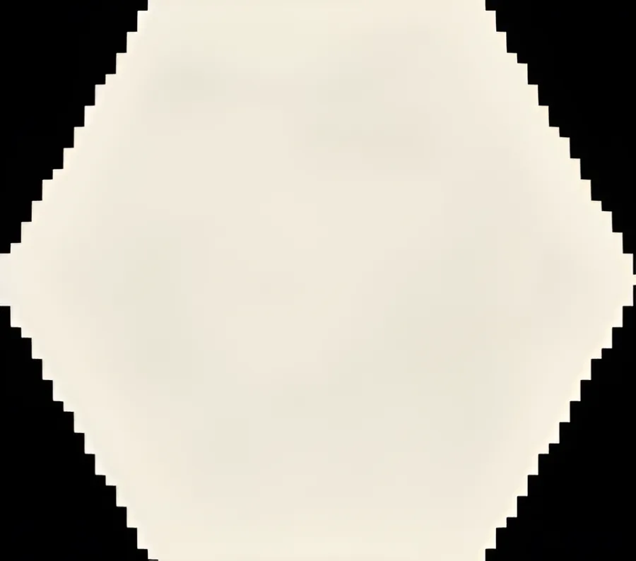 Vives Hexagono Figuli Pearl 15x17