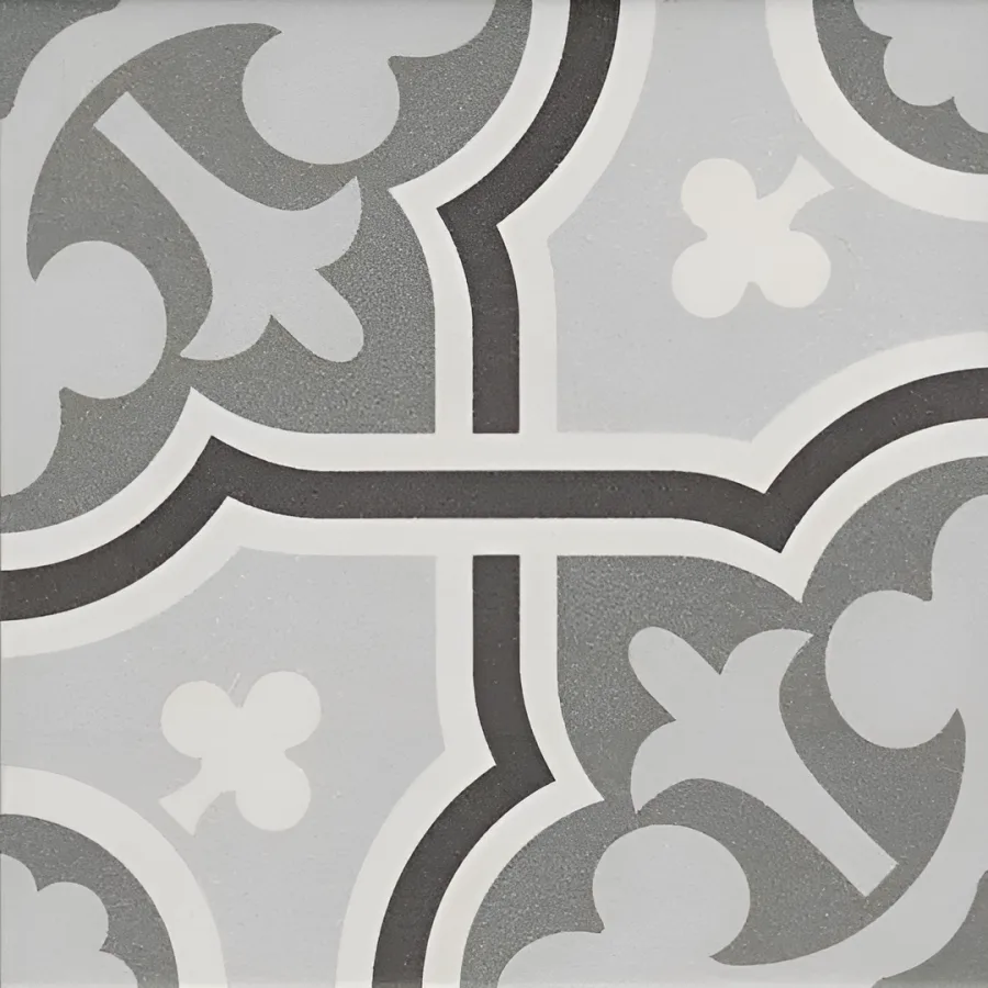 Revoir Paris La Madeleine Flow Gris 20x20
