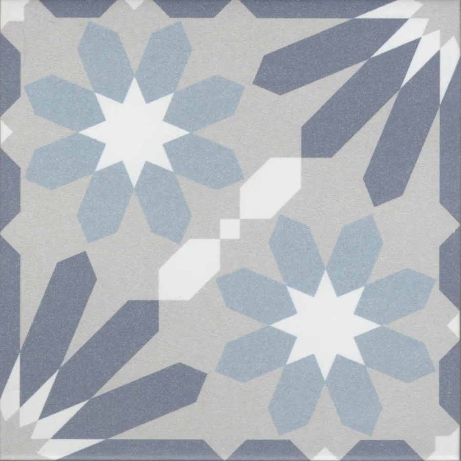 Revoir Paris La Madeleine Syrah Bleu 20x20