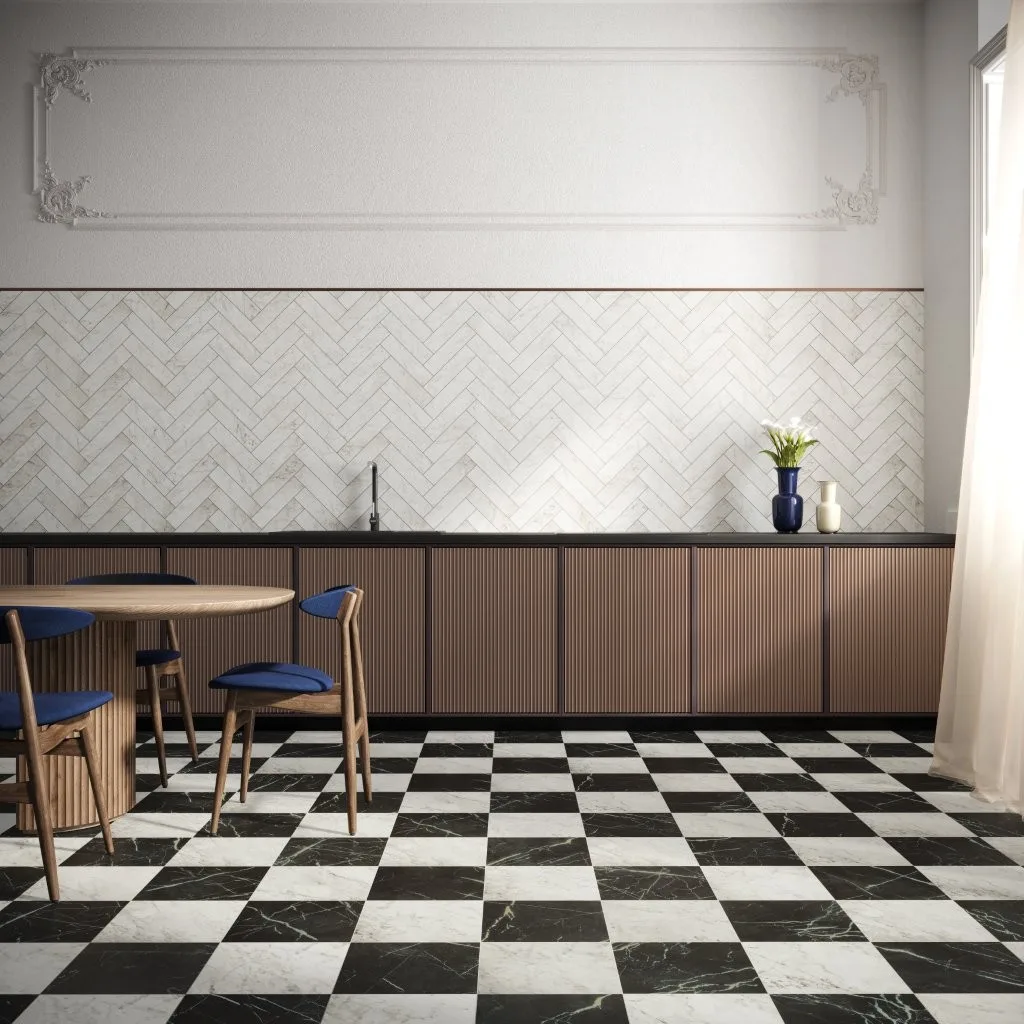 Unicomstarker Marmorea Carrara Ret. 30x60