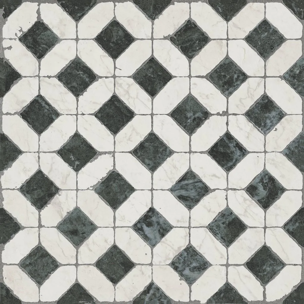 Unicomstarker Marmorea Domus Aurea Verde Alpi Ret. 60x60