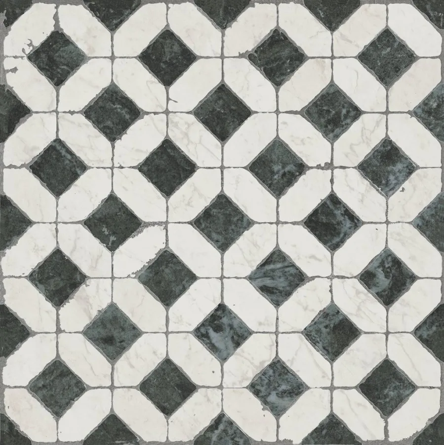 Unicomstarker Marmorea Domus Aurea Verde Alpi Ret. 60x60