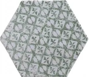 Cevica Marrakech 4 Décor mix Verde 15x15