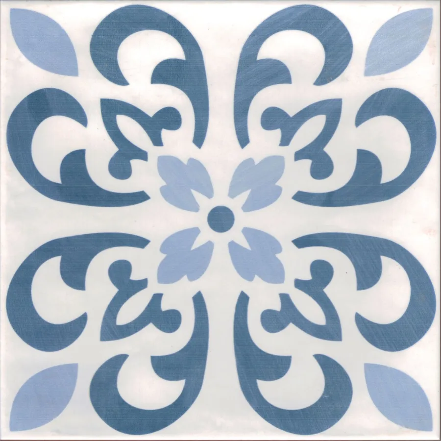 Ceramica Antiga Mediterraneo Azul 8 Décors mix 20x20